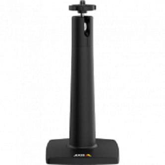 AXIS T91B21 STAND BLACK - Black metal stand with hole for easy cable management. For indoor wall- or hard ceiling mount.