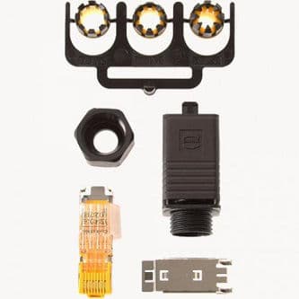 Spare Connection Push Pull Plug for IDC-8 IP67