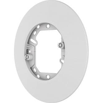 AXIS T94B02M J-BOX/GANG BOX PLATE - Bracket for mounting a camera on a 4  Inch square, 4 Inch octagon, single or double-gang junction box. Compatible with M3044-V/M3045-V/M3046-V.