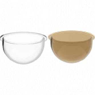 Smoked dome for Axis Q36 Series.