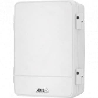 AXIS T98A15-VE SURVEILLANCE CABINET - IP66, IK10 and NEMA 4X rated outdoor-ready surveillance cabinet. Protects accessory devices such as power supply, media converter, midspan and fuse from tough weather and vandalism. Mounting bracket for wall, DIN-rail, device mounting bracket and Electrical safety cover is included.