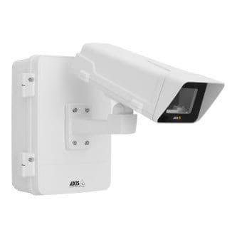 AXIS T98A16-VE SURVEILLANCE CABINET - IP66, IK10 and NEMA 4X rated outdoor-ready surveillance cabinet. Protects accessory devices such as power supply, media converter, midspan and fuse from tough weather and vandalism. The camera is mounted  on the door of the cabinet. Mounting bracket for wall, DIN-rail, device  mounting bracket and Electrical safety cover is included. Compatible cameras: Axis M111X-E, P13XX-E, Q16XX-E, Q1755-E, Q191X-E Q192X-E.