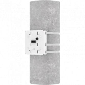 AXIS T94N01G POLE MOUNT - Stainless steel pole mount designed for use with heavier Axis products such as positioning cameras and positioning units. IK10. Includes 3 pieces stainless steel straps included for pole diameter 60-400mm ,2.4-15.7 inches and sealing gaskets for multiple cable entries with protection against insect infestation.