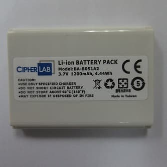 CIPHERLAB, ACCESSORY, RECHARGEABLE BATTERY FOR 8200, 3.7V.