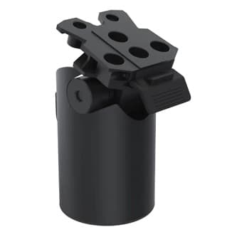 SPACEPOLE SP2 DURATILT WITH MULTCLIP, NO POLE, COMPATIBLE WITH ALL INGENICO LANE SERIES PAYMENT DEVICES, BLACK