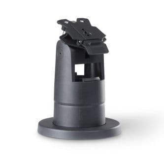 SPACEPOLE STACK WITH MULTICLIP FOR ALL INGENICO LANE SERIES PAYMENT DEVICES, NO HANDLE, BLACK