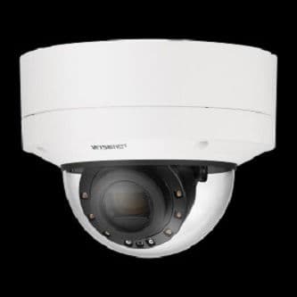 Powered by WN7, Outdoor Network AI IR 12x Zoom Vandal Dome Camera, 2MP @ 120 FPS, 5.2~62.4mm(12x) (54.58 ~5.30 ) zoom lens, Triple codec (H.265/H.264/MJPEG), IR viewable length 90m (295.28ft), USB port for easy installation, Day & Night (ICR), extremeWDR (150dB), DIS with built-in Gyro sensor, Handover, Hard-coated dome bubble, Analytics events based on AI engine: Object detection(Person/Face/Vehicle/Licence plate), IVA (Virtual line/Area, Enter/Exit, Loitering, direction, intrusion), Analytics events : Defocus detection, Motion detection, Tampering, Fog detection, Audio detection, Sound classification, Shock detection, Appear/Disappear, FIPS 140-2 certified, P66, IP67, NEMA4X, IK10, Power: PoE/12VDC, Metal shielded RJ-45
