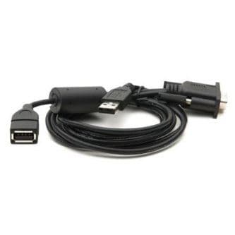 USB Y Cable (6 Feet, D9 Male-USB-A Plug Host and USB-A Socket 5 Feet) for the Thor