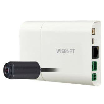 Wisenet X powered by Wisenet 5 network ATM camera, 2MP, Full HD(1080p) 60fps, 2.4mm fixed lens (138 ), triple codec H.265/H.264/MJPEG with WiseStream II technology, 120dB WDR, micro SD/SDHC/SDXC, USB port for easy installation, advanced video analytics and sound classification and business analytics, hallway view, HLC, defog detection, DIS, 12VDC/PoE, +14 F ~ 131 F, cable Length is 8m (26 feet).