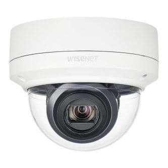 +55 C (-40 F ~ +131 F) detection, DIS(Gyro), 12VDC/24VAC/PoE, IP67, IK10, Nema 4X, -40 C ~ sound classification, true D/N, dual SD card, hallway view, HLC, defog 150dB WDR, USB port for easy installation, advanced video analytics and 5.30 ), triple codec H.265/H.264/MJPEG with WiseStream II technology, Full HD(1080p) @60fps, 12X optical zoom lens (5.2mm ~62.4mm) (54.58 ~ Wisenet X powered by Wisenet 5 network outdoor vandal dome camera, 2MP,