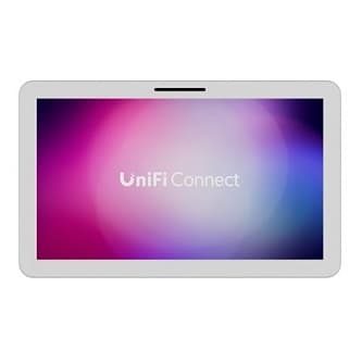 21.5" Full HD PoE++ touchscreen designed for UniFi Connect. Ultra-bright 21.5" touch display. Display media, web pages, and Android apps with UniFi Connect. Included VESA mount adapter. Multiple mounting options. PoE++ in.