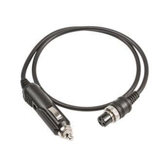 CT50, Cable with 3-pin plug and cigarette lighter adapter for use with MobileBase.