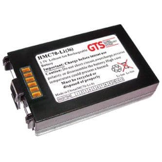 GTS Battery 10-pack for Zebra MC70/MC75 Series Scanners. 3600 mAh 1.5X capacity, LiIon, 3.7 voltage. OEM Part Number BTRY-MC7XEAB00-10.