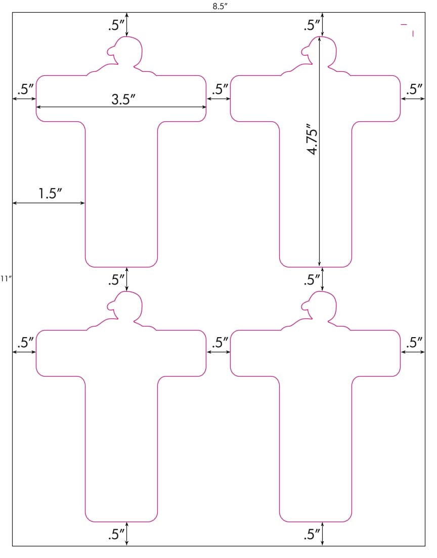 GF1523 · 4 UP · Custom
