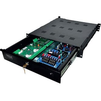Altronix/Honeywell Access and Power Integration Rack Mount Enclosure with Backplane, Trove1 Rack Series