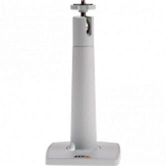 Stand with Hole for Easy Cable Management in White. For Indoor Wall or Hard Ceiling Mount