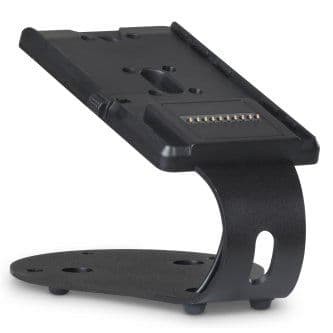 SPACEPOLE SOLO C STAND WITH MCASE FOR INGENICO ISMP4, BLACK