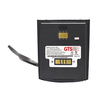 GTS Replacement Battery for Zebra MC55/MC65/MC67 Series Scanners. 3600 mAh, Li-Ion, 3.7 volt. OEM Part Number BTRY-MC55EAB02.